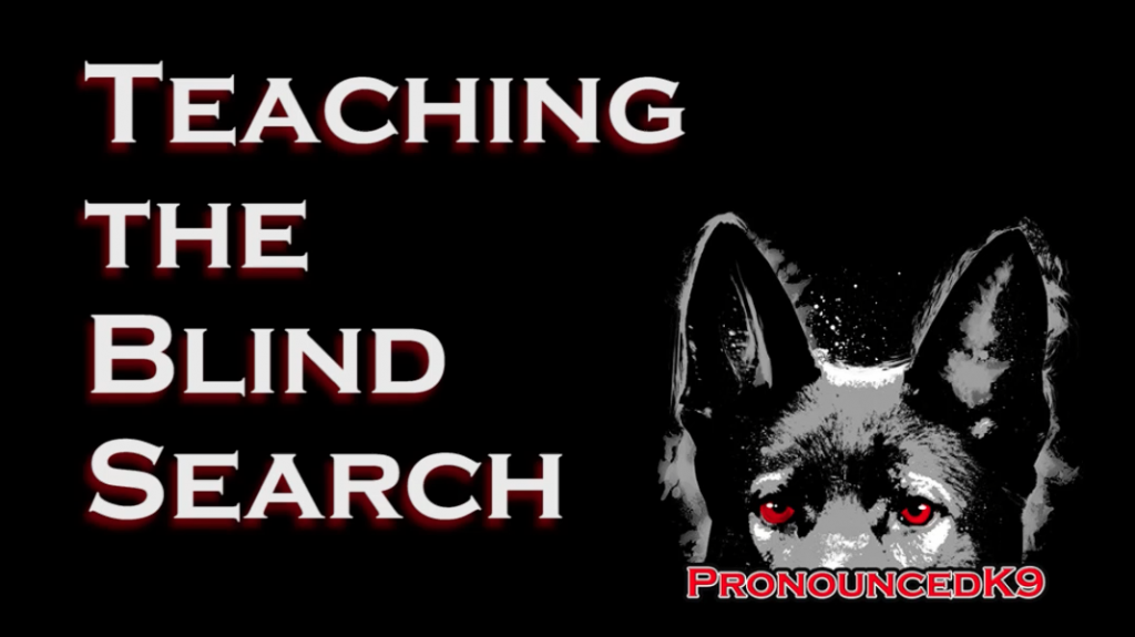 Teaching the Blind Search